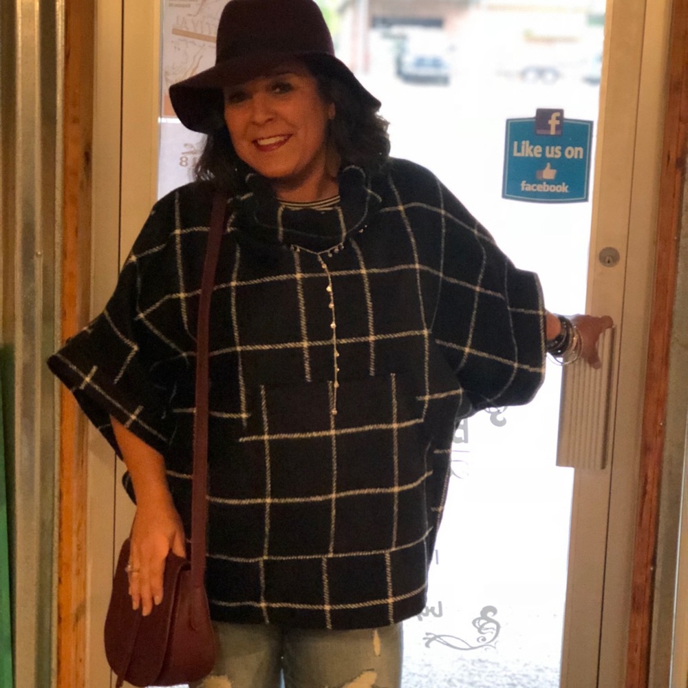 Winter poncho